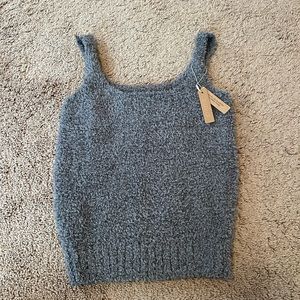 Skims Kim Kardashian Cozy collection knit tank top